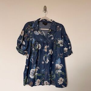 Gracia Button Down Blouse